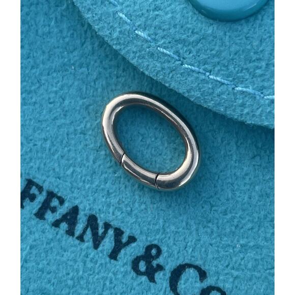 Tiffany & Co. 18K Rose Gold Clasping Link Jump Ring Extension 4 Pendant Bracelet - Picture 4 of 9